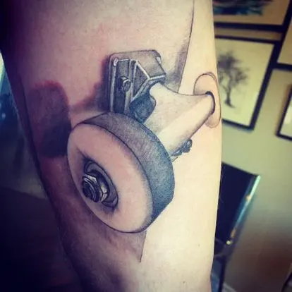 Custom tattoo work by Pat Bisson · 11