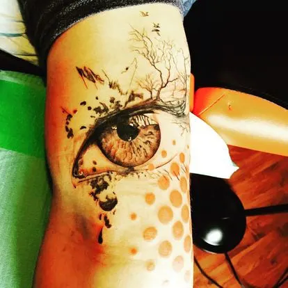 Custom tattoo work by Pat Bisson · 19